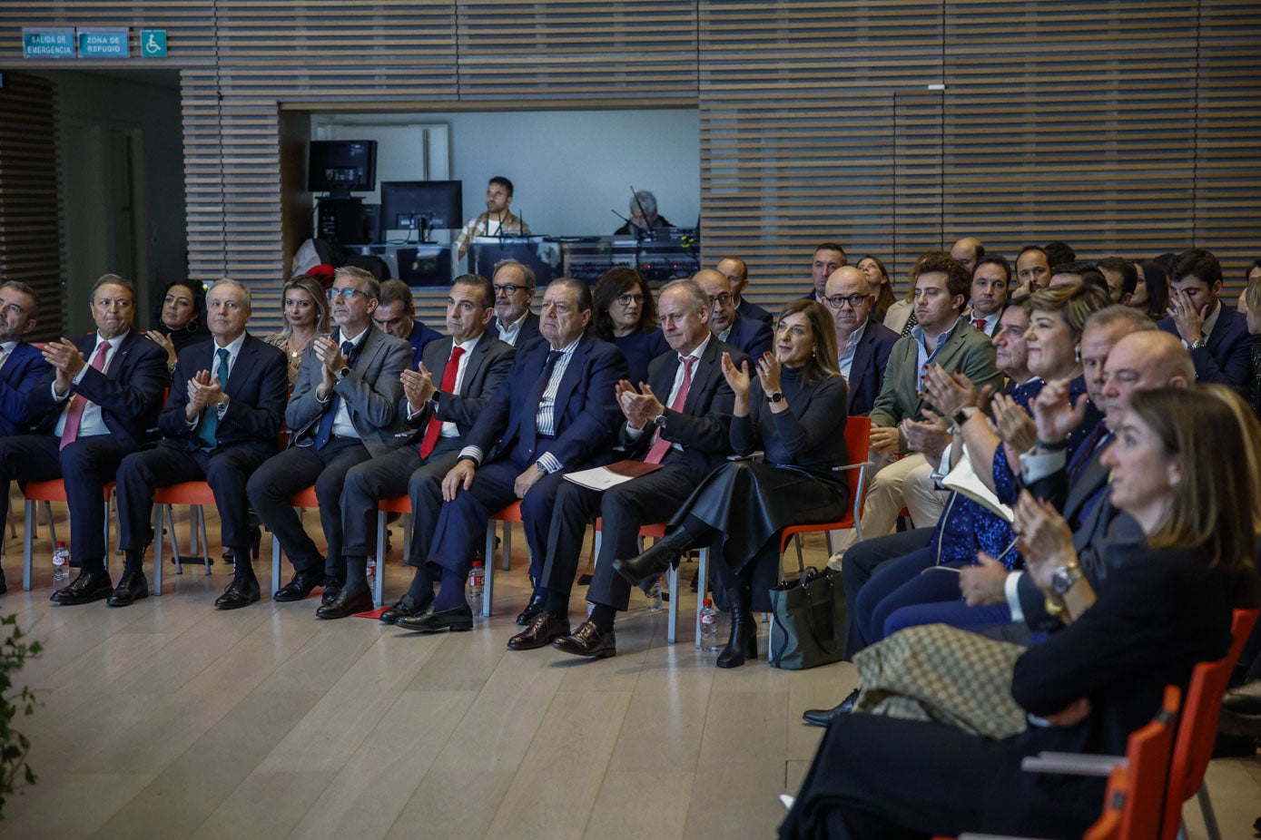 Los asistentes al 25 aniversario de la Empresa Familiar de Cantabria