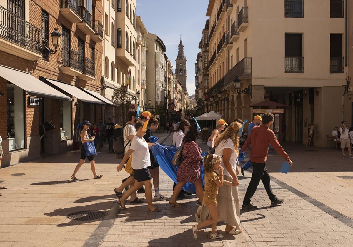 El Festival Concéntrico, en Logroño, reflexiona sobre el espacio urbano utilizando la arquitectura y el diseño.