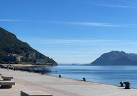 Playa de San Martín de Santoña.