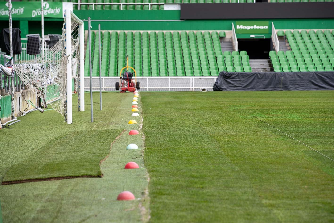 En los tres días que quedan hasta el partido el Racing aprovechará para realizar tareas de acondicionamiento. 