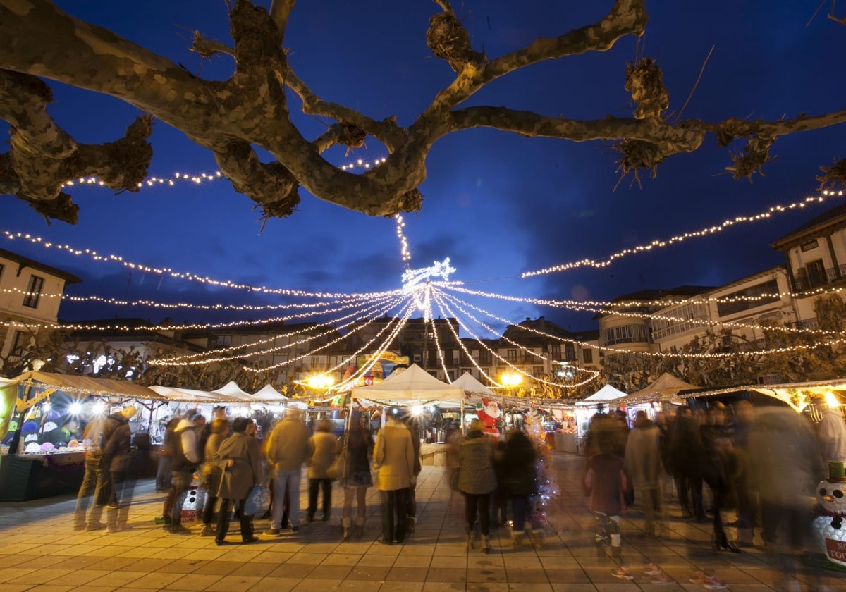 La campaña de los empresarios forma parte de las actividades navideñas de San Vicente.