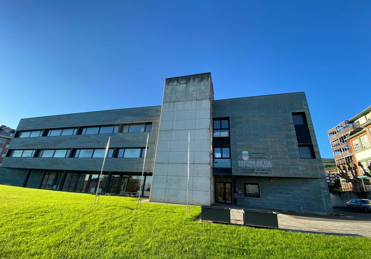 Exterior del Centro de Día de Castro Urdiales.