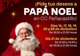 El sábado, 14 de diciembre será el primer día en el que los niños podrán visitar a Papa Noel