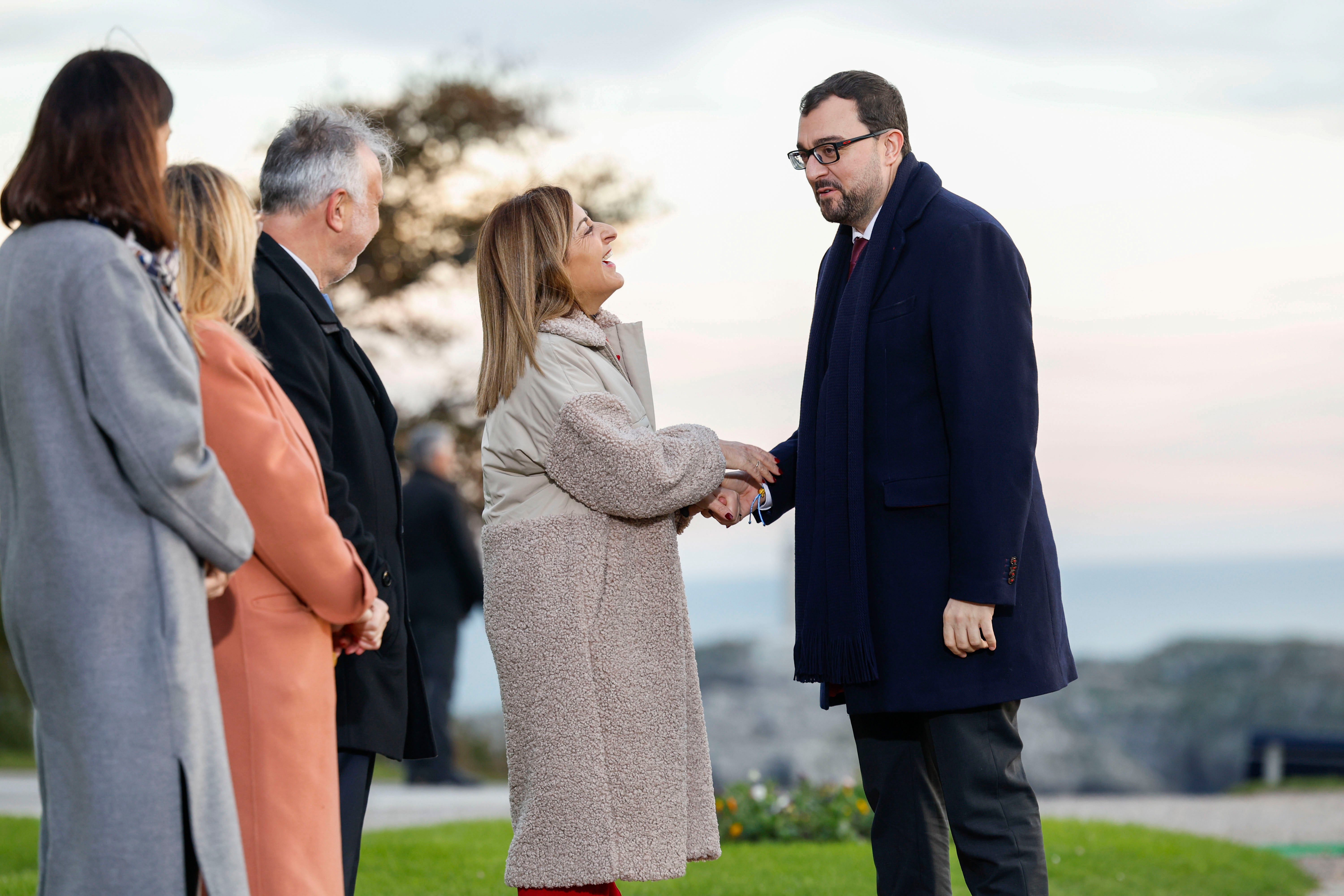 El presidente de Asturias Adrián Barbón