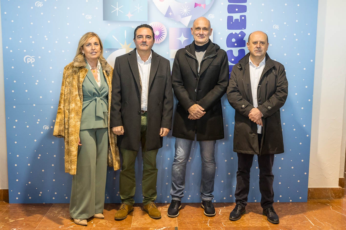 Montse Barreda, Gustavo González, Julio Arranz y José Manuel Martínez.