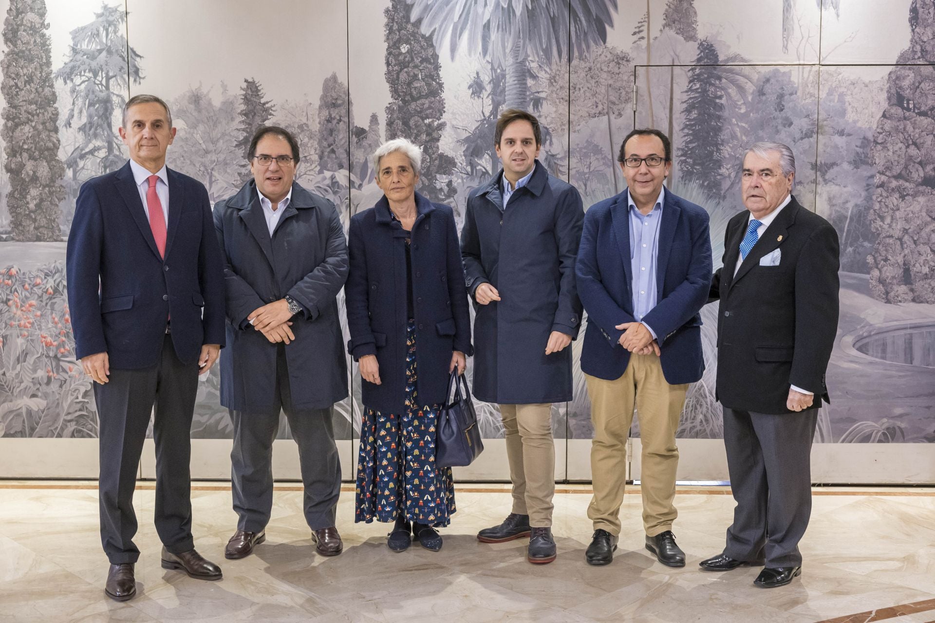 Ignacio Viota, José Payno, María Cruz Gutiérrez, Pablo Arce, Carlos Fernández y Víctor Bustillo.