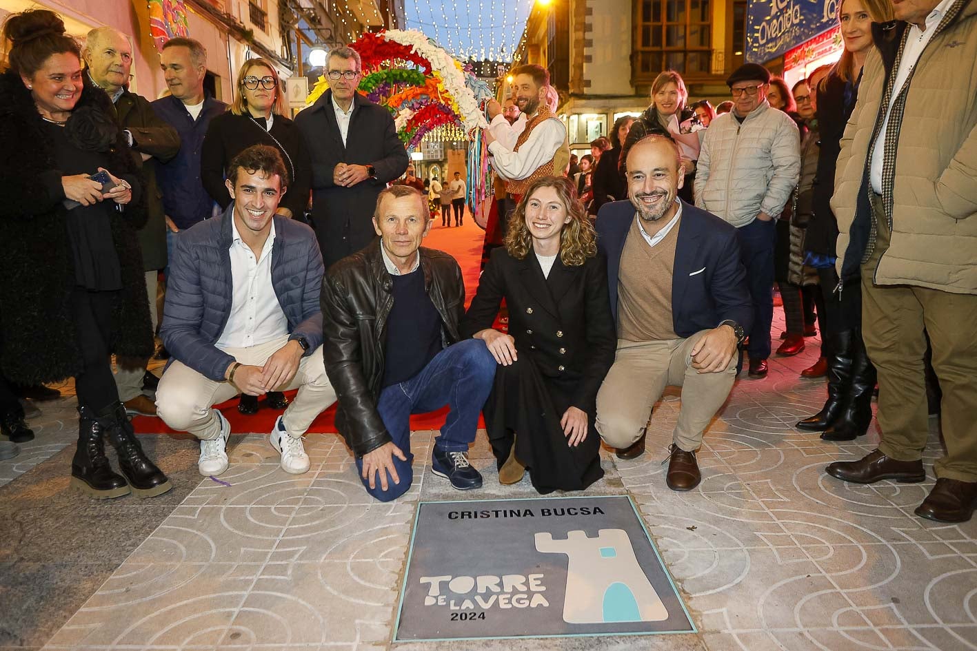 Nacho González, Iván Bucsa, Cristina Bucsa y López Estrada.