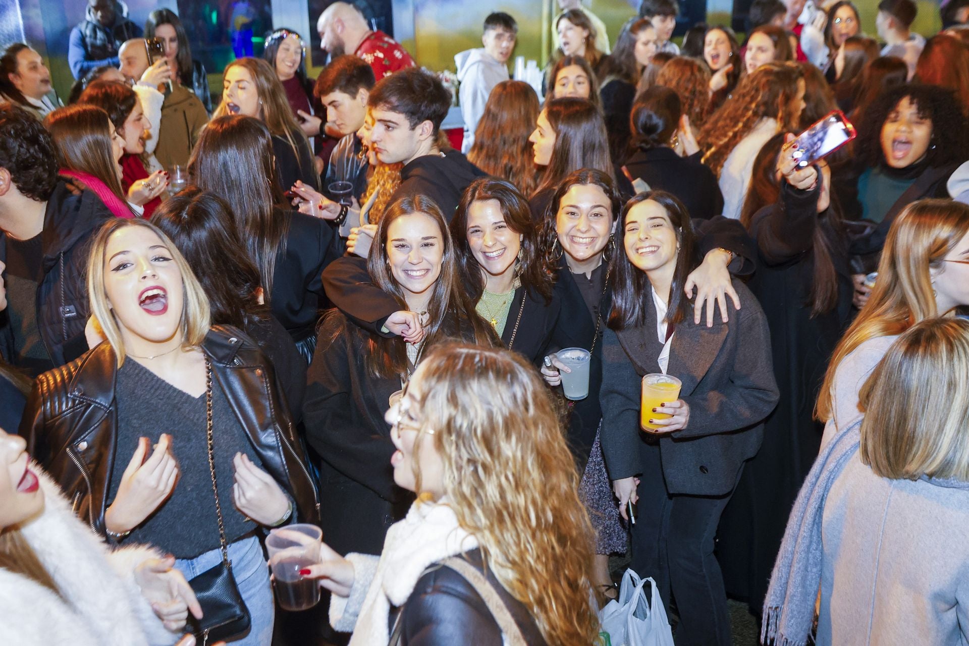 La alegría fue compañera toda la tarde en Torrelavega.