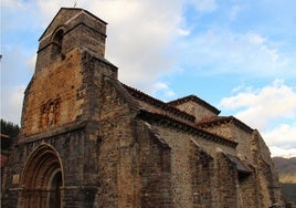 Iglesia románica de Piasca donde se realizará una de las visitas programadas