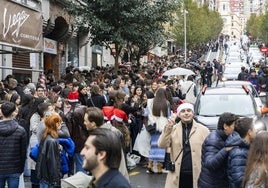 La zona de Peña Herbosa volvió a ser el centro de reunión de familias y amigos en la 'tardebuena¡