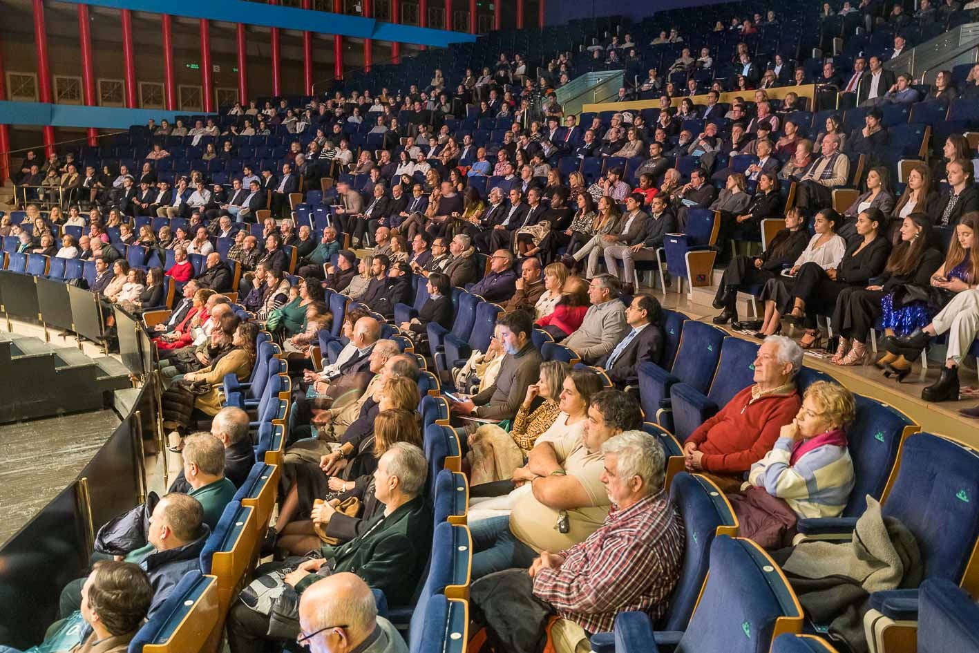 El público, en la sala Argenta del Palacio de Festivales.