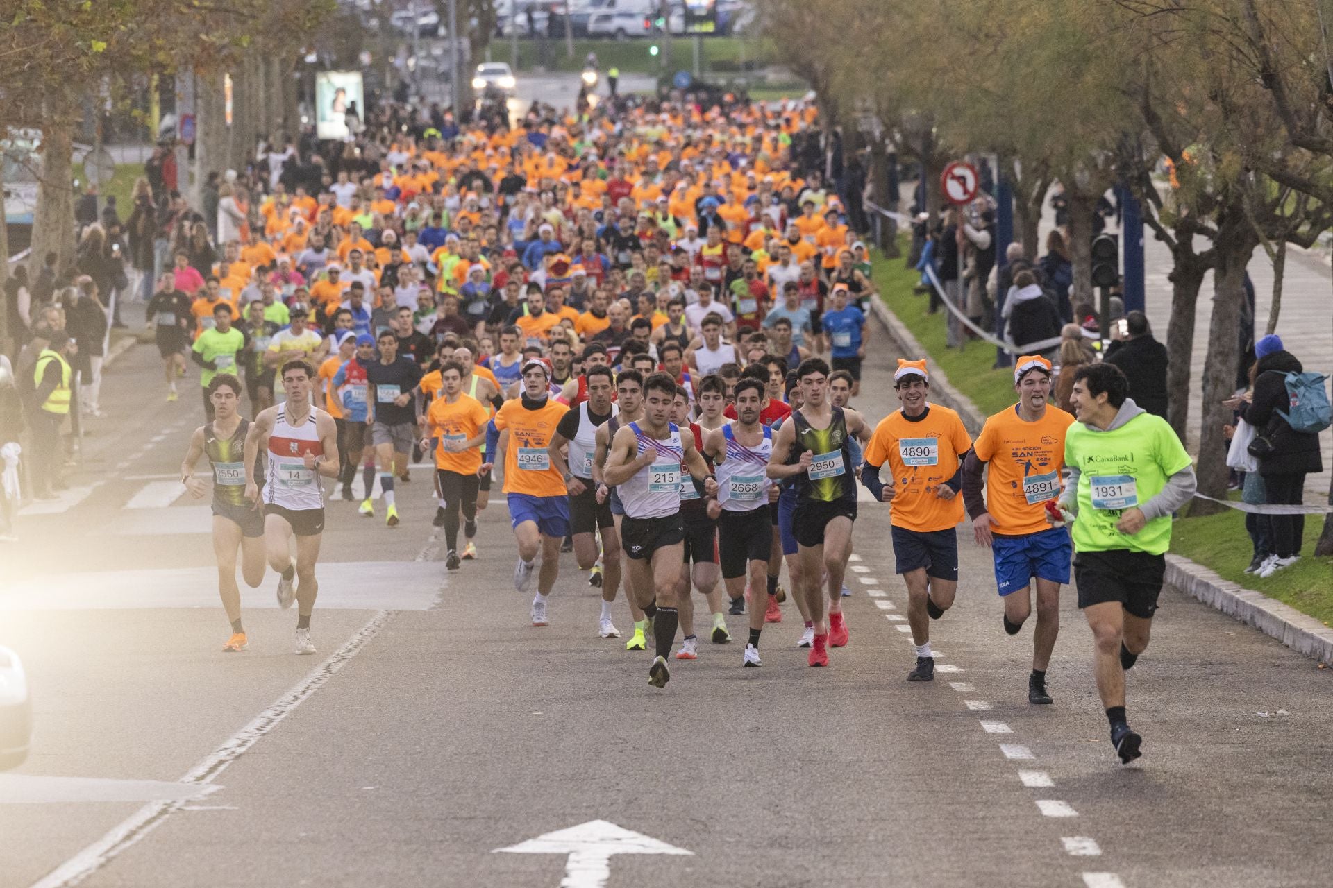 Si participaste en la San Silvestre de Santander, búscate