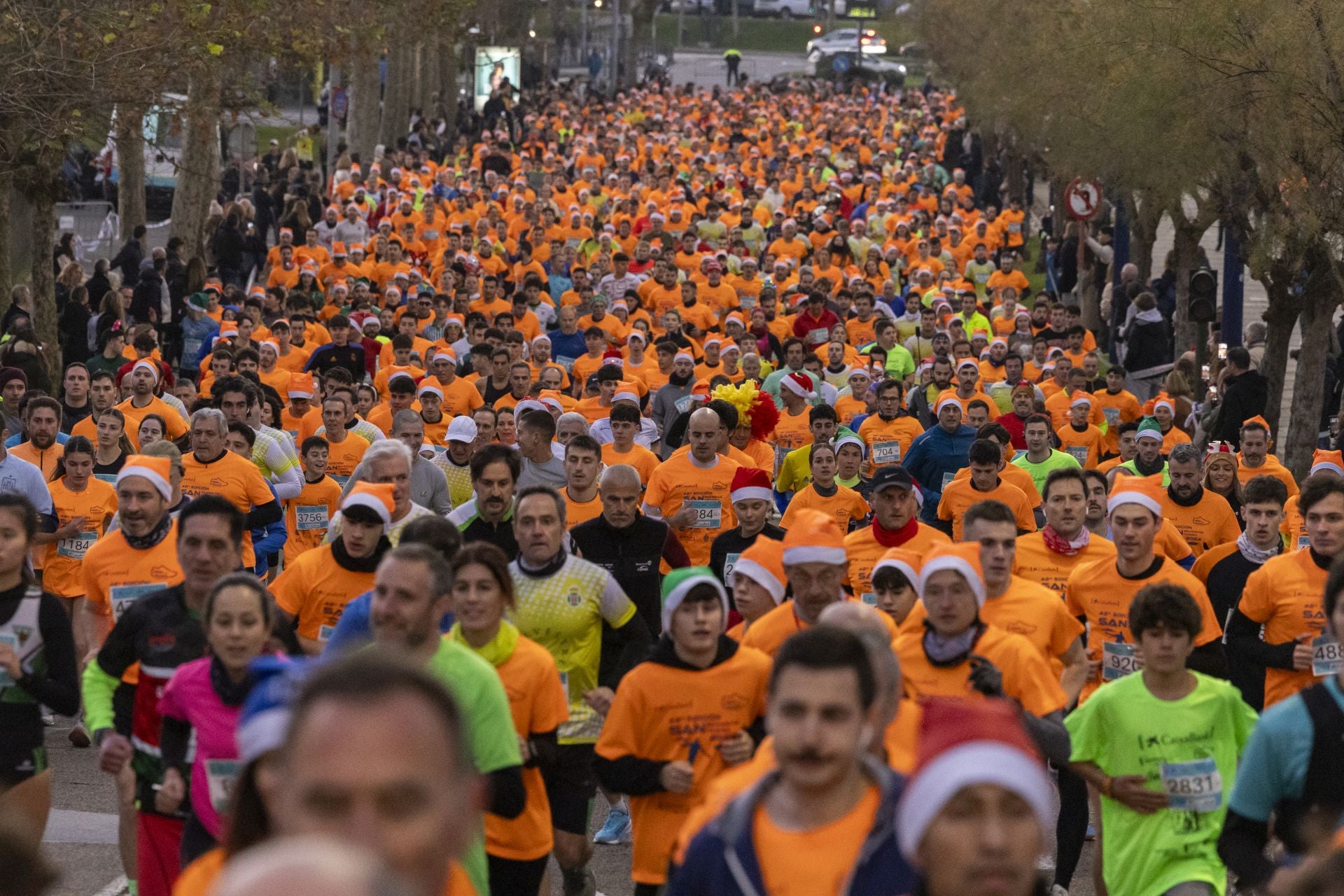 Si participaste en la San Silvestre de Santander, búscate