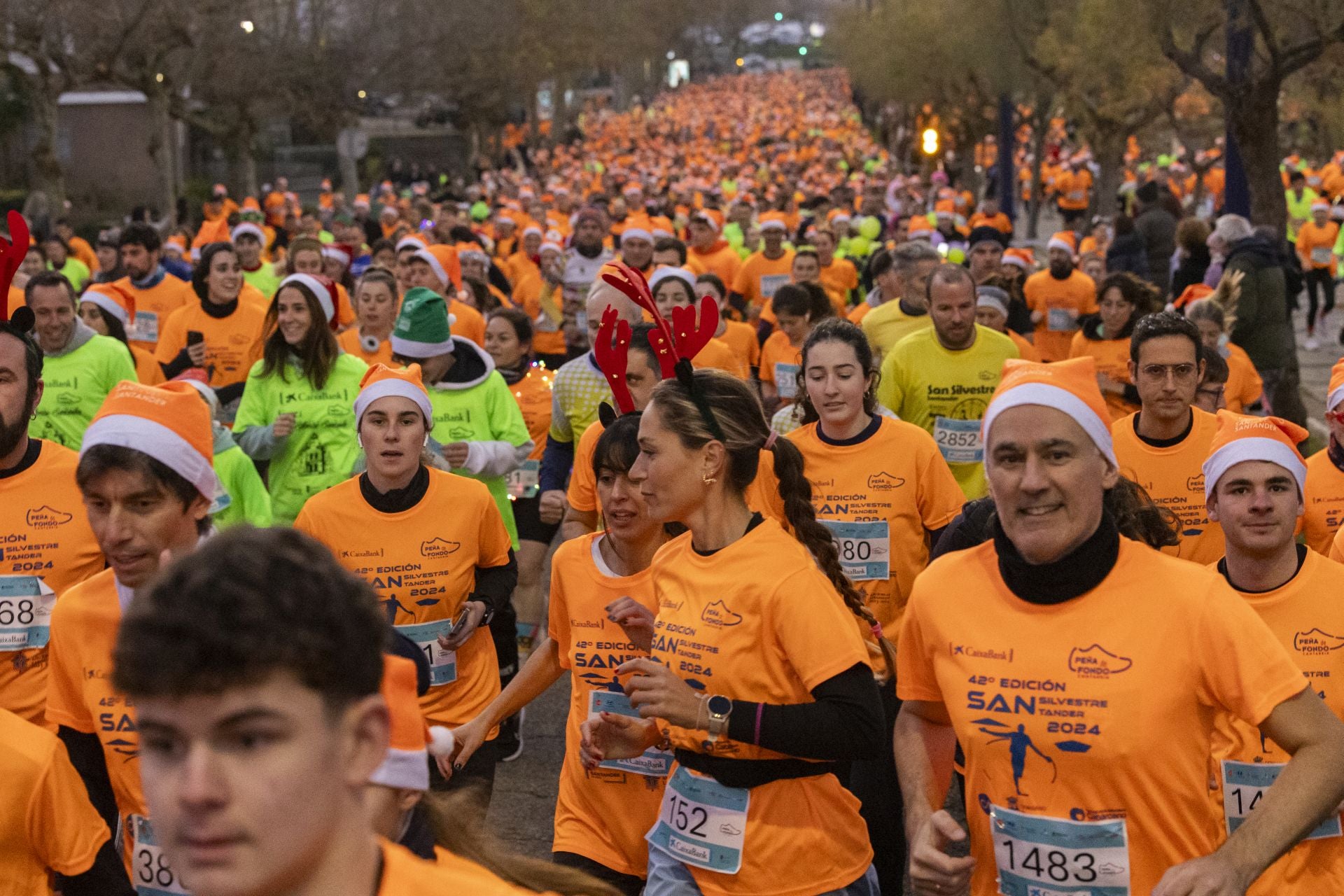 Si participaste en la San Silvestre de Santander, búscate