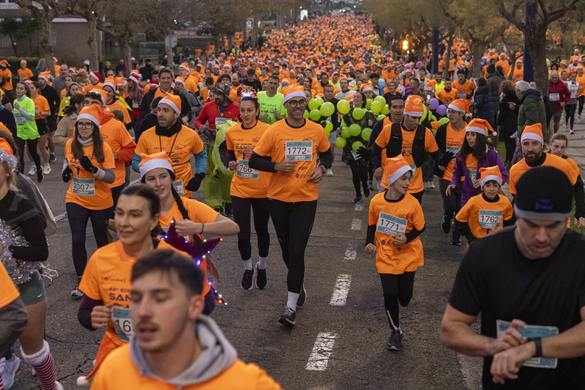 Si participaste en la San Silvestre de Santander, búscate