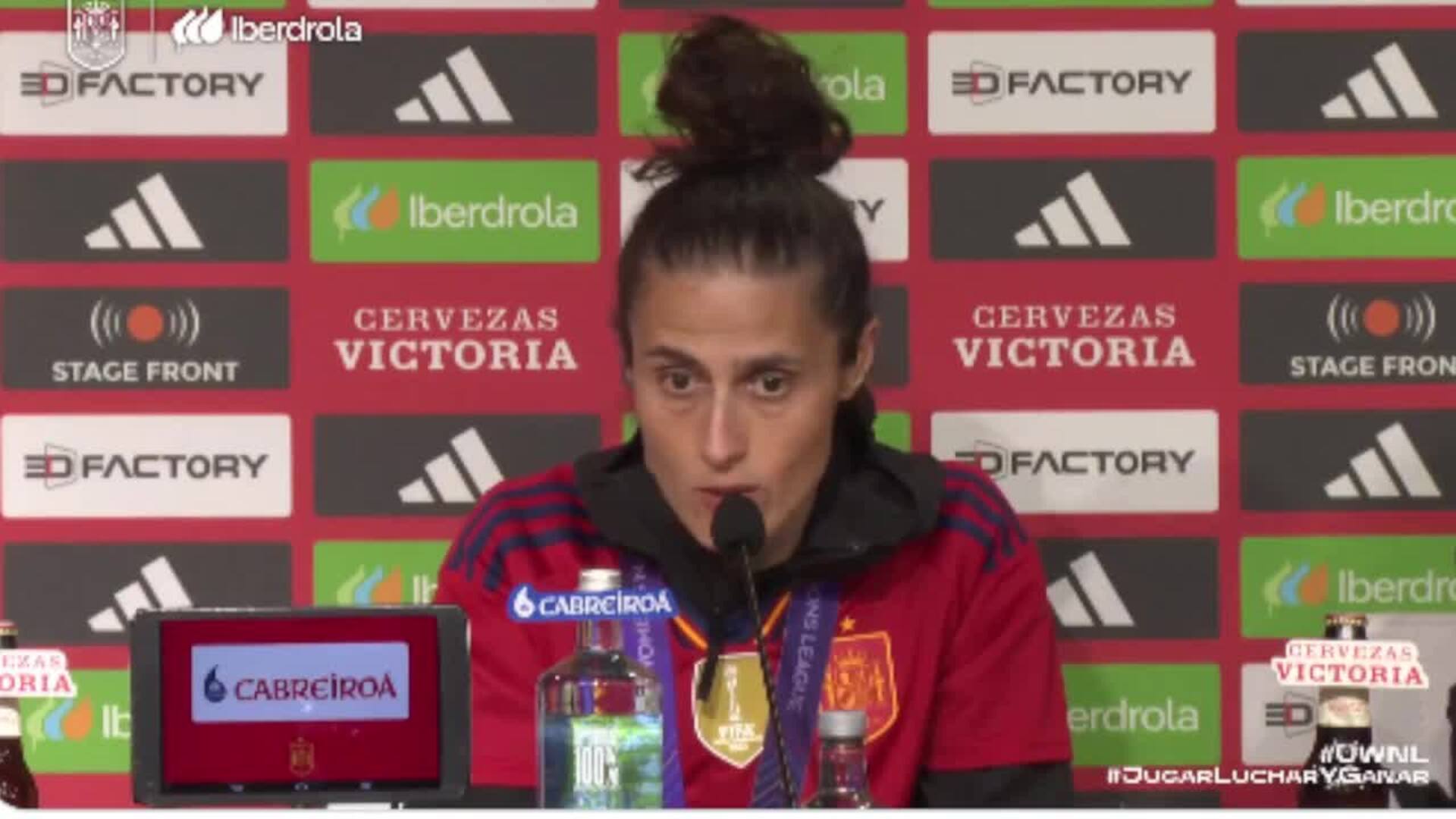 Montse Tomé afirma que las jugadoras de la Selección tienen "una mentalidad muy ganadora"