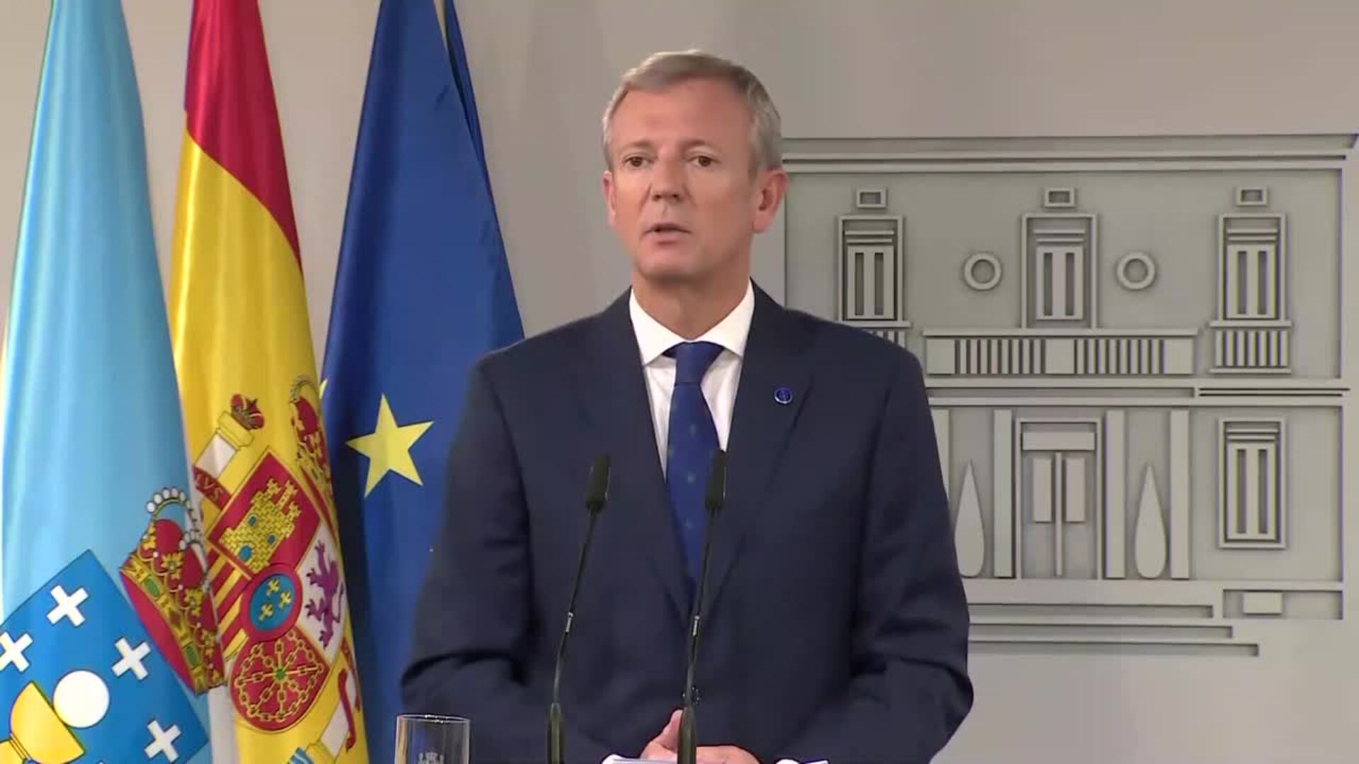 Pradales y Rueda inauguran la ronda de reuniones de Sánchez con presidentes autonómicos