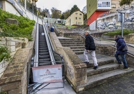 El Río de la Pila, sin la escalera mecánica