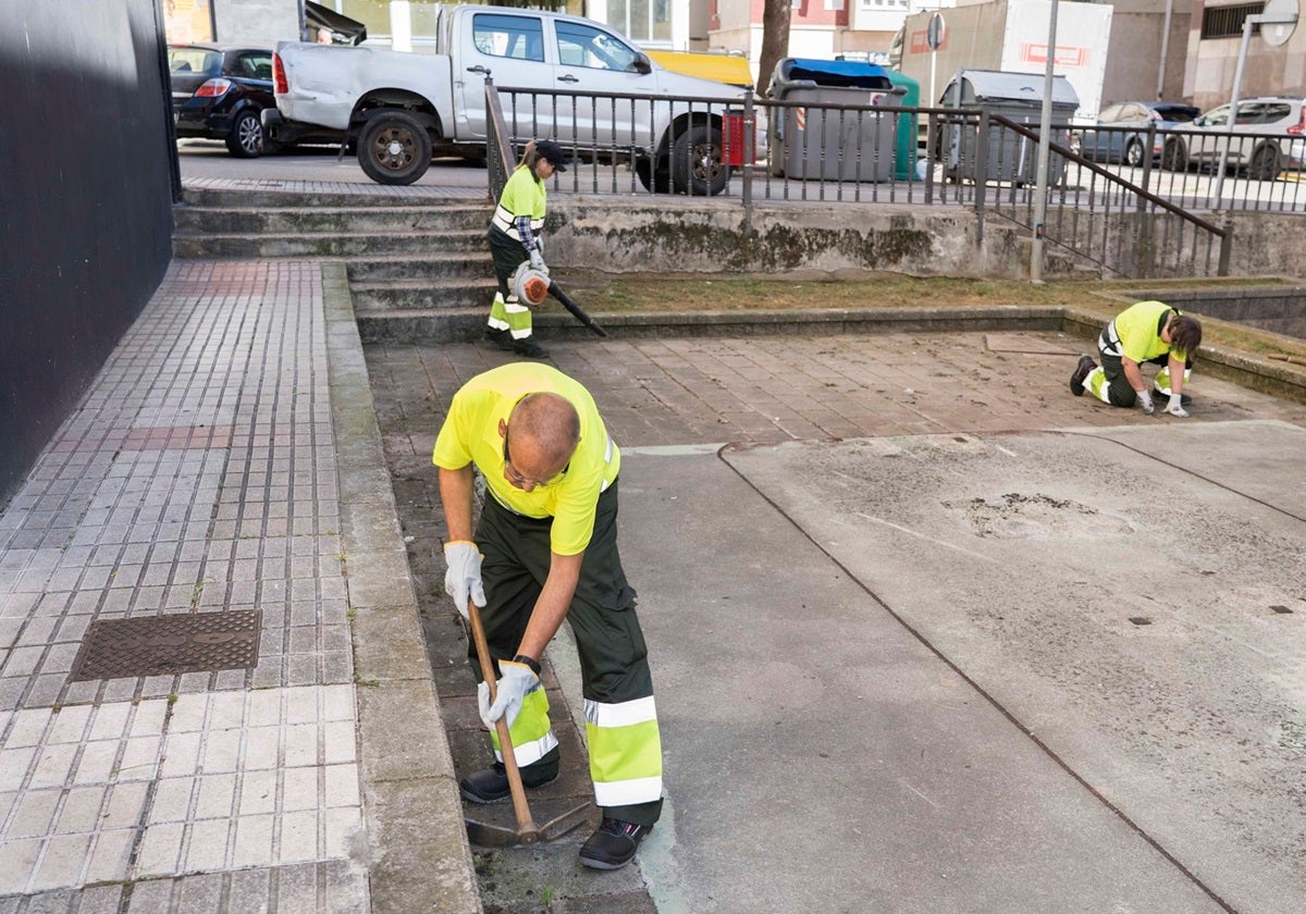 Trabajadores de Corporaciones Locales en Camargo.