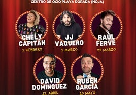 Cartel de la nueva edición 'Noches de humor en Noja'.