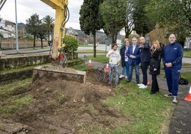 Inicio de las obras.