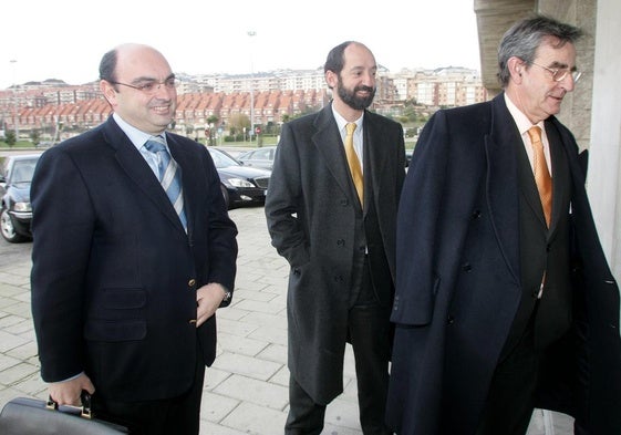 Francisco Olmedo, Ramiro Cid y Juan Elejalde, en 2006.