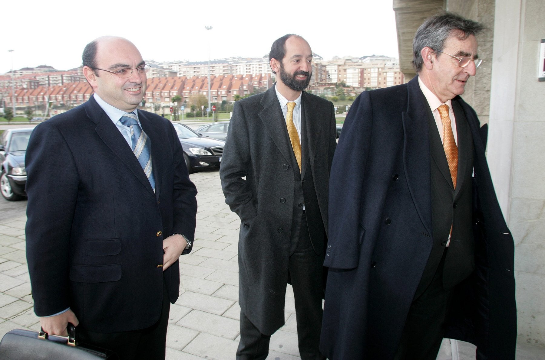 Francisco Olmedo, Ramiro Cid y Juan Elejalde, en 2006.