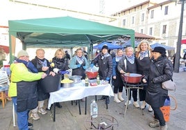 Cuadrilla 'Golpe de Mar', ganadora del premio especial al mejor sorropotún.