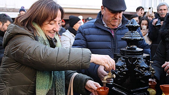 San Sebastián obró el milagro del vino en Reinosa