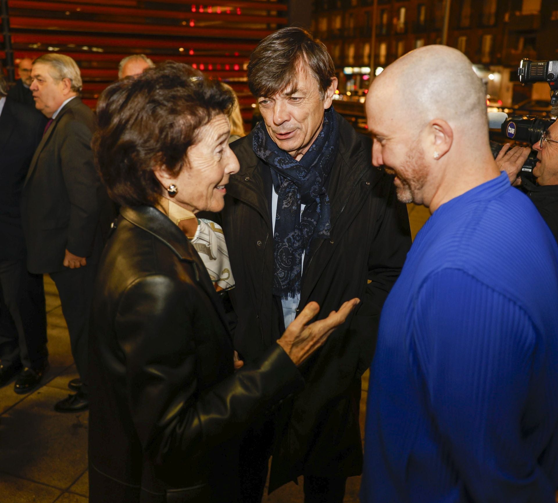 Paloma O'Seha, Carlos Andradas y Manuel Segade.