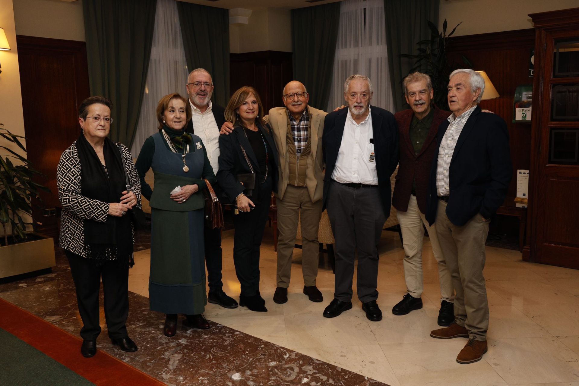 Victoria Herreros, Carmen Sollet, Carlos Báscones, Marián Gonzalez, Federico Lucendo Pombo, Leandro Mateo, Armando Rodríguez y Lino Javier Palacios