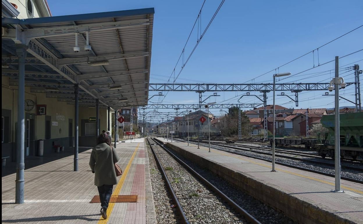 Estación de tren de Reinosa.