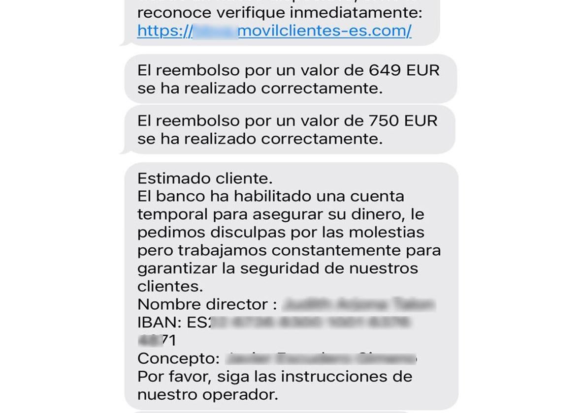 Ojo con la 'criptoestafa': birlan a dos cántabros 10.000 euros por pinchar en un sms