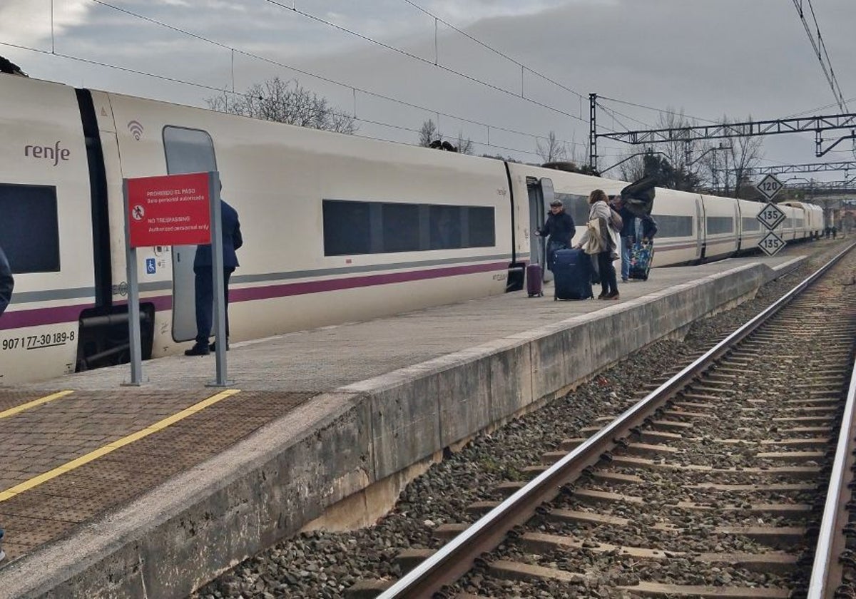 Estación de Las Fraguas, en Arenas de Iguña.