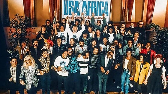 ¿Te acuerdas de 'We Are The World'? El mítico tema cumple 40 años