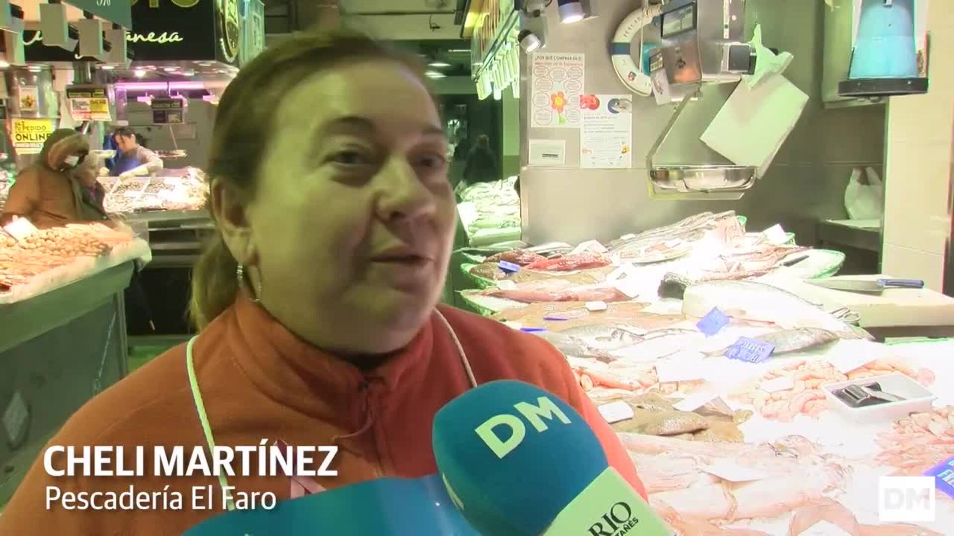 Menos pescado en La Esperanza por el temporal