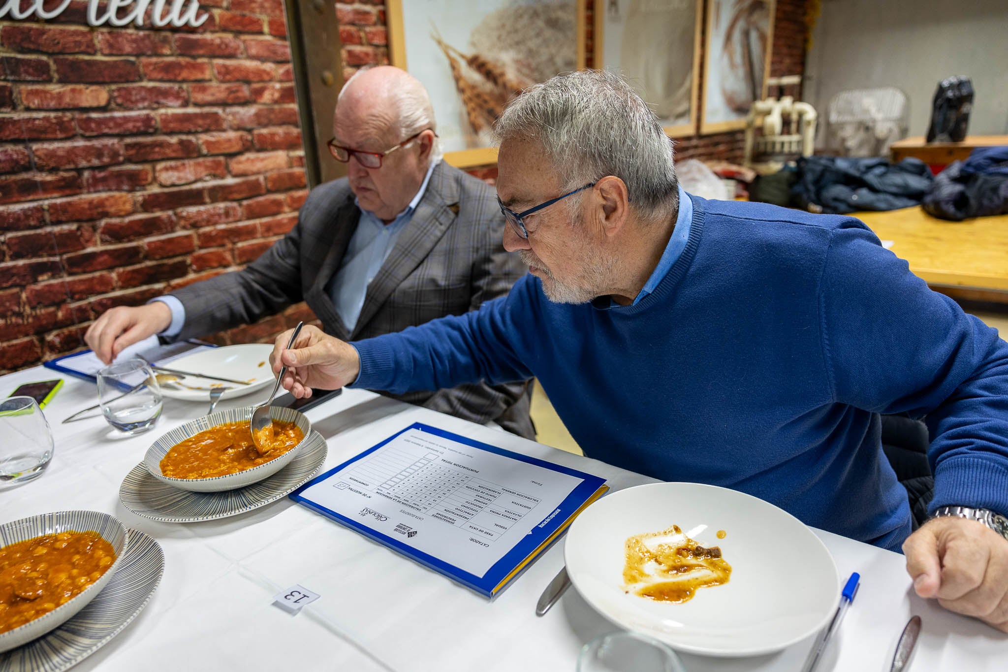 Gabriel Argumosa, presidente del jurado, y José Manuel Pellejero. 