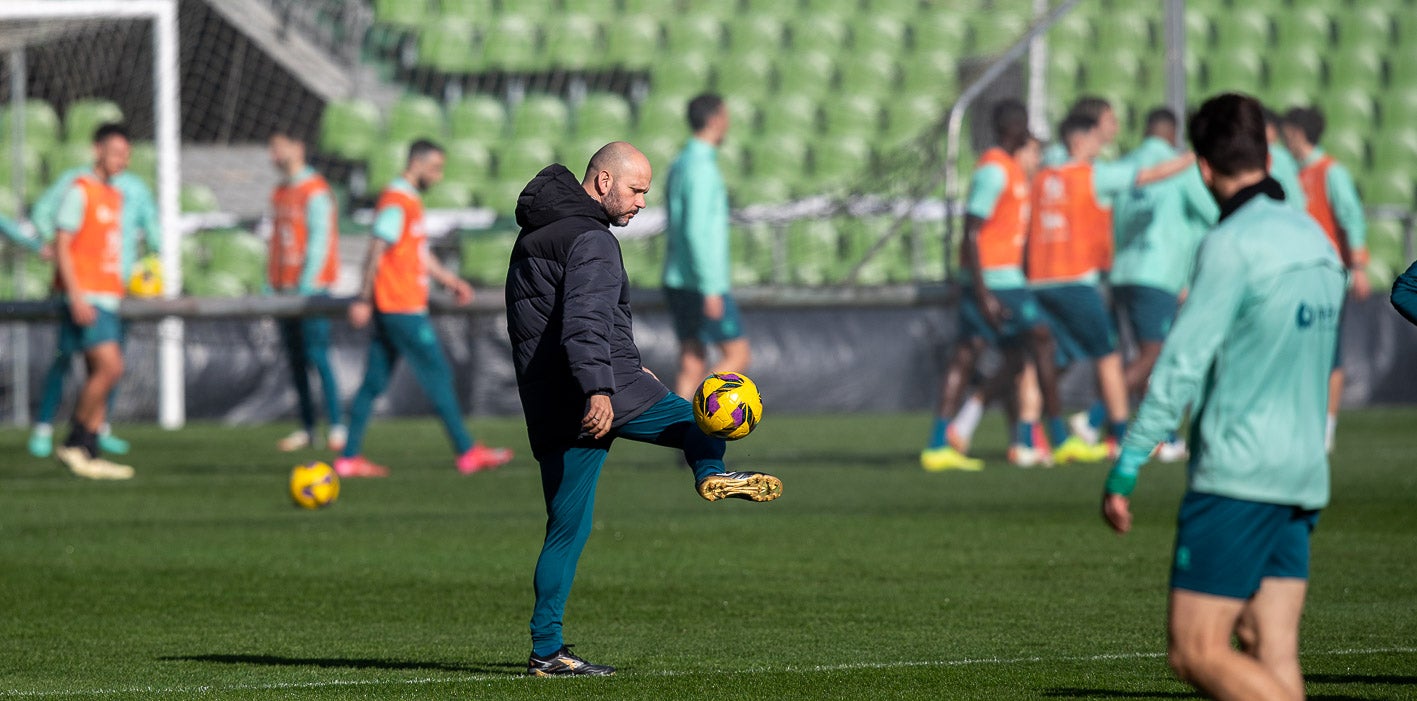 El entrenamiento del Racing, en imágenes