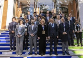 Foto de familia de la Alianza de los Valles del Hidrógeno, esta semana.