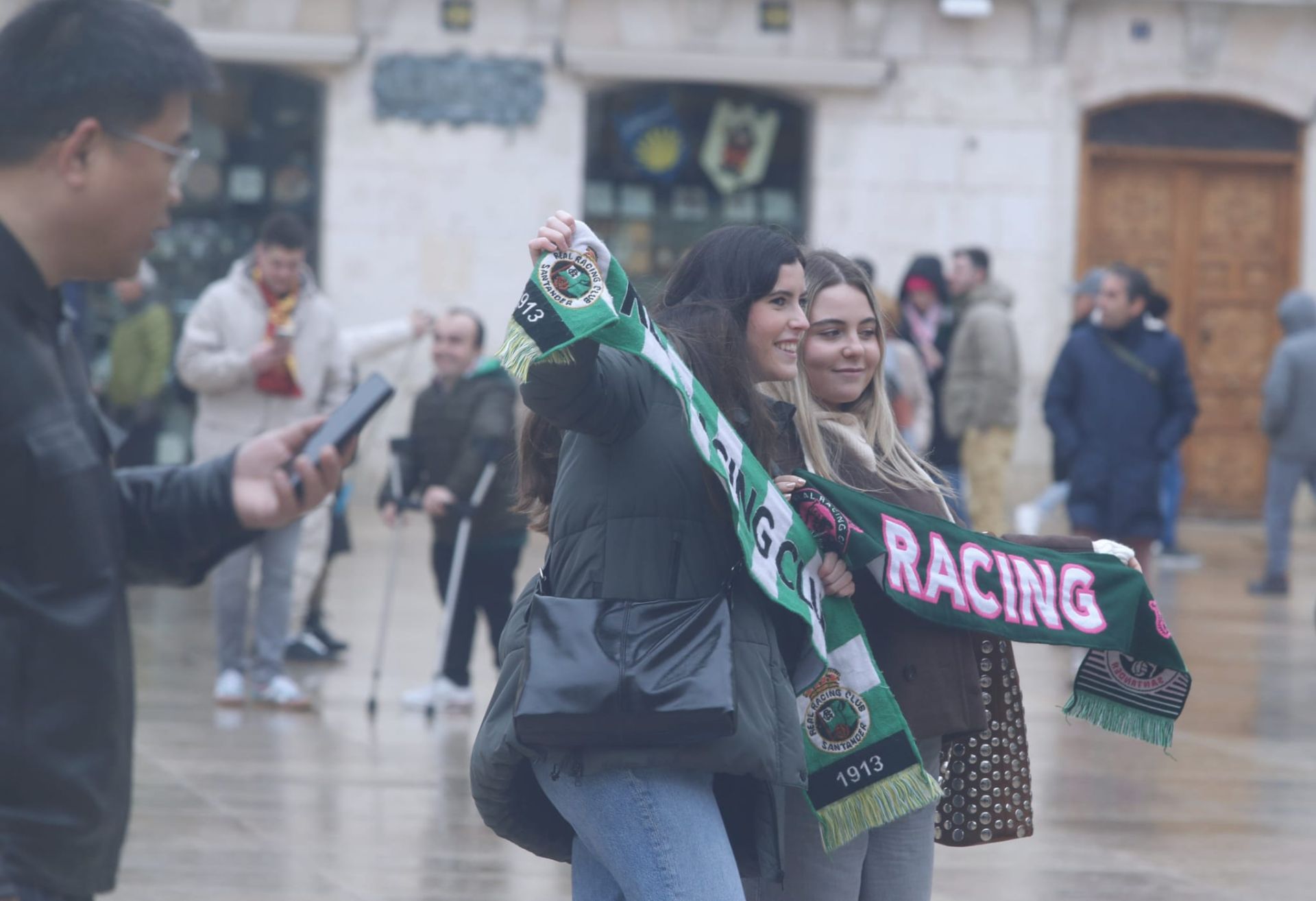 La afición verdiblanca, en Burgos