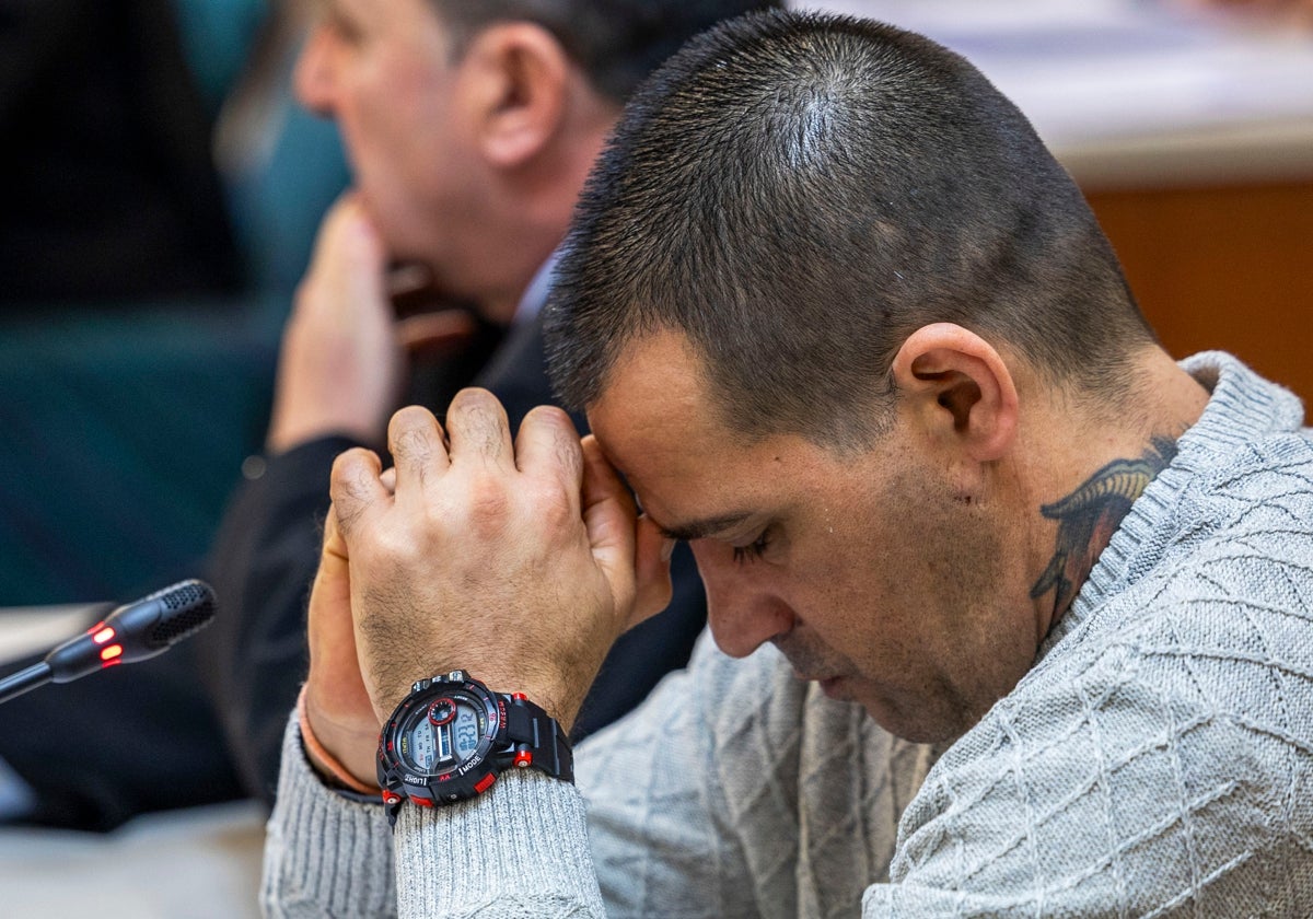 José Reñones, en la tercera sesión del juicio que se celebra en la Audiencia Provincial.