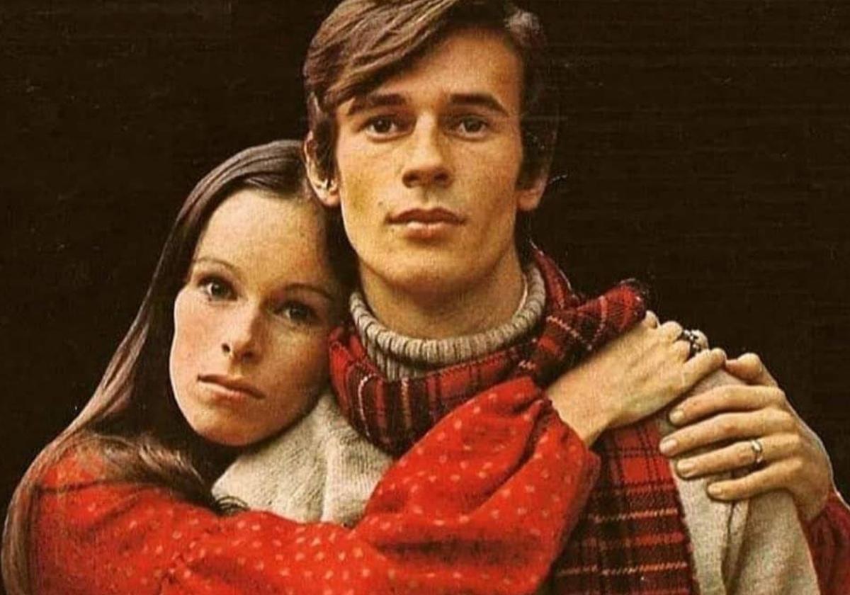 Isbert junto a Geraldine Chaplin.