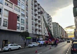 Muere un hombre de 90 años tras precipitarse desde un quinto piso en la calle Castilla