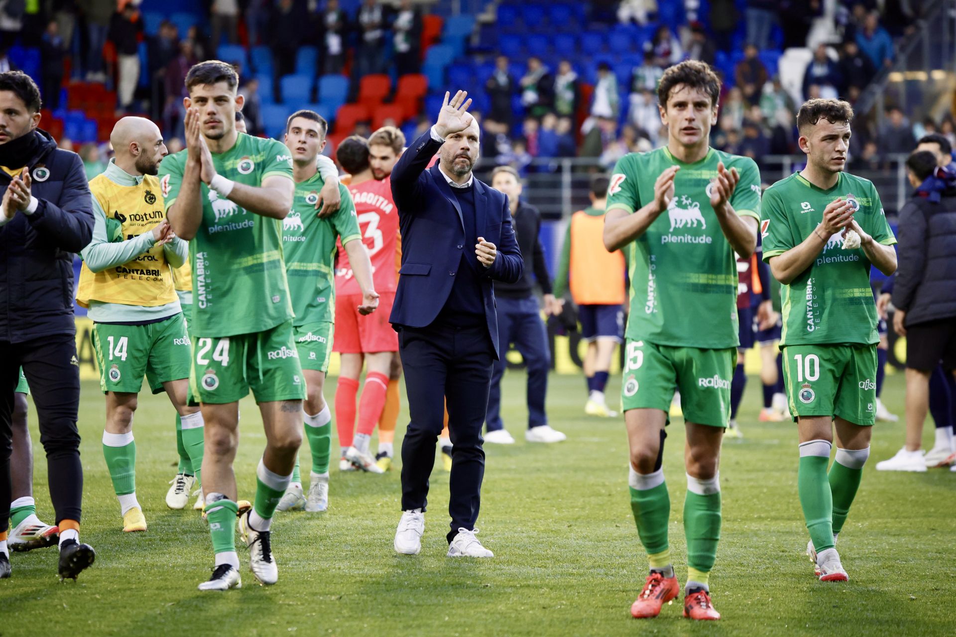 El Eibar-Racing, en imágenes