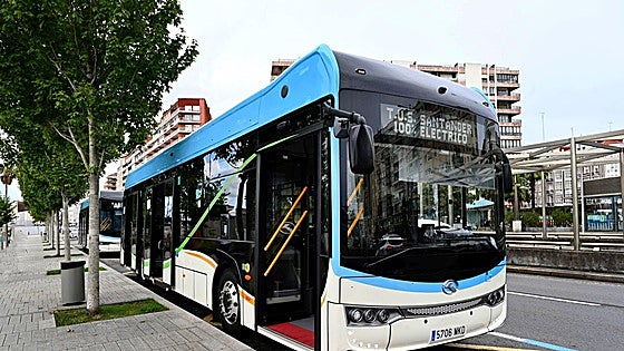 Autobuses chinos para Santander