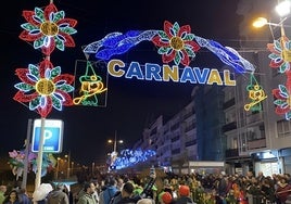 Imagen de archivo del desfile del carnaval de Castro Urdiales.