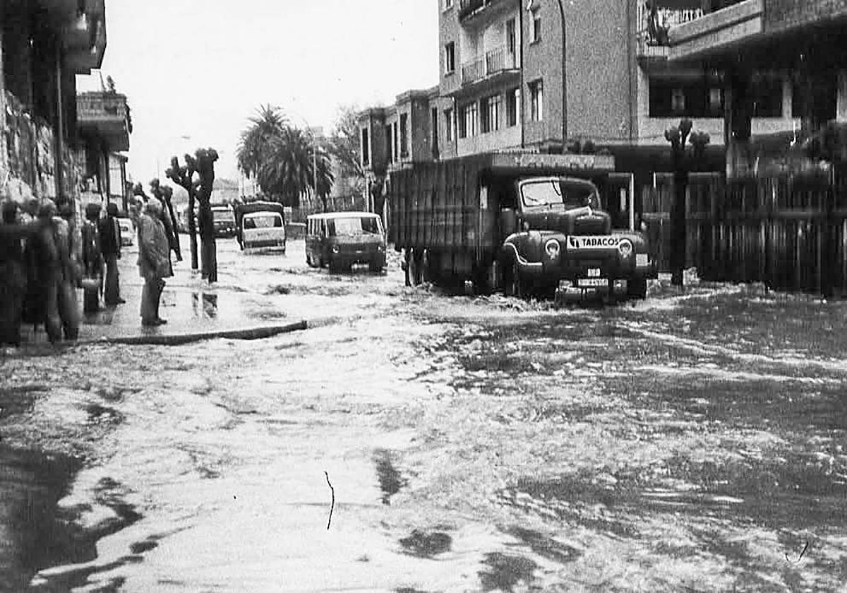 Cuando Torrelavega se inundaba