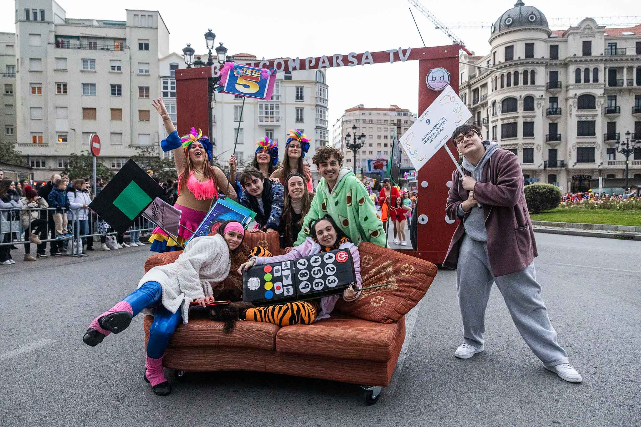 Las referencias televisivas de los ochenta y noventa fueron muy aplaudidas. 