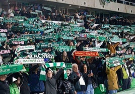 Así celebró el Racing la victoria