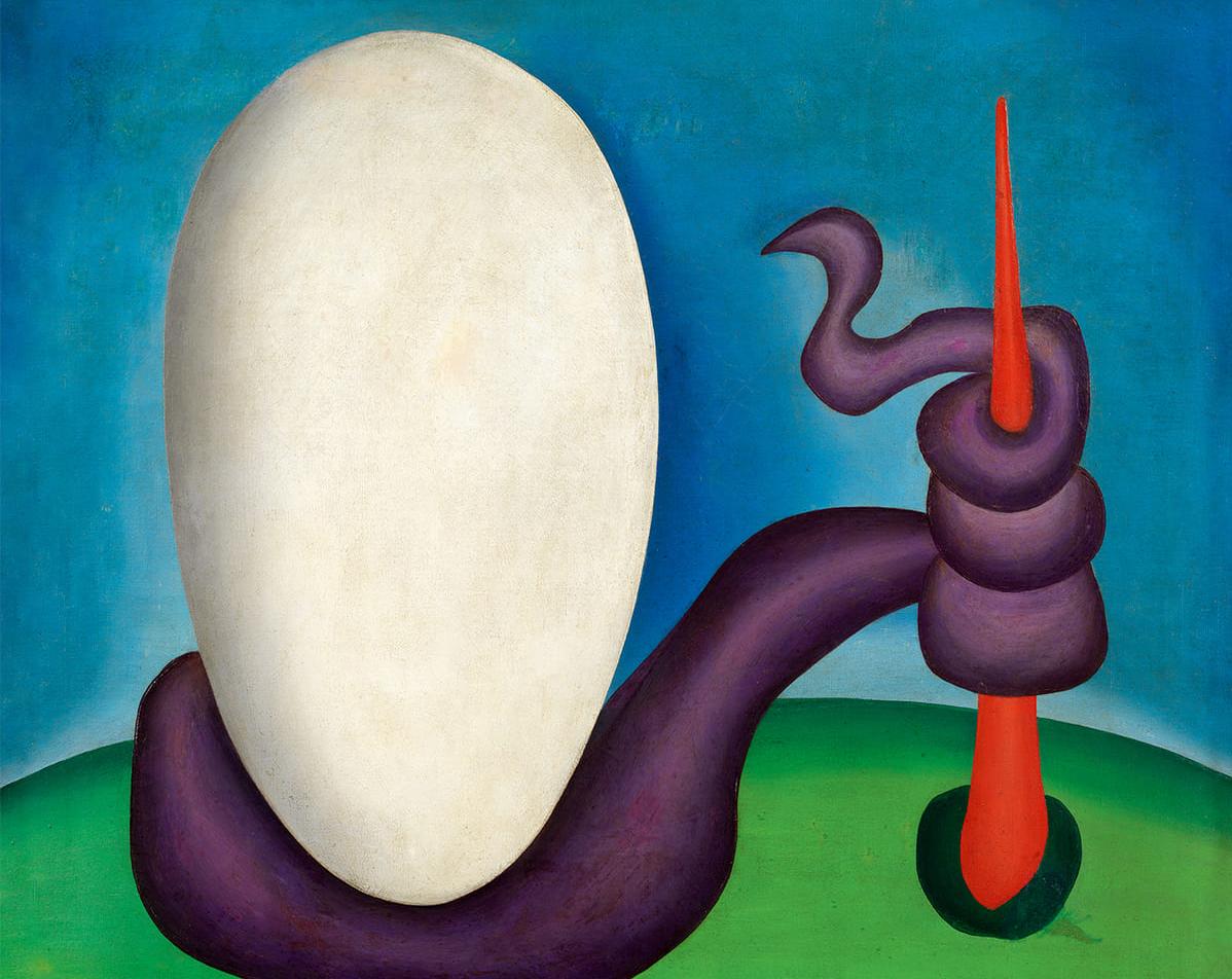 'Urutu', 1928. Museu de Arte Moderna, Colección Gilberto Chateaubriand, Río de Janeiro.